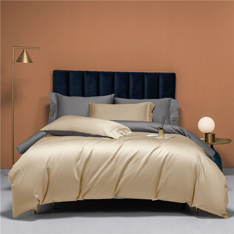 Luxe Sateen Duvet Cover-Moon Mist